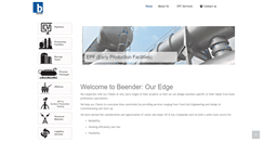 Desktop Screenshot of beender.net